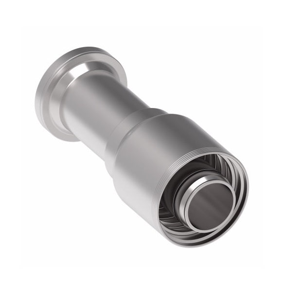 4S32FH32 Aeroquip by Danfoss | 4 Wire 4S SAE Code 62 Flange (FH) Crimp Fitting | -32 Code 62 Flange x -32 Hose Barb | Steel