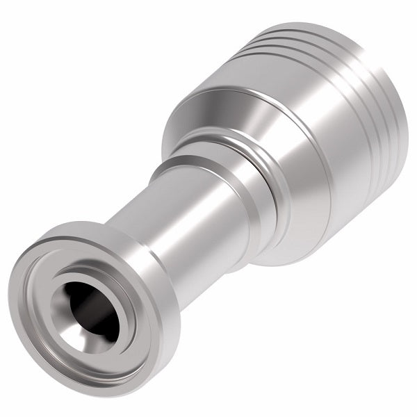 4S8FL8 Aeroquip by Danfoss | 4 Wire 4S SAE Code 61 Split Flange (FL) Crimp Fitting | -08 Code 61 Split Flange x -08 Hose Barb | Steel