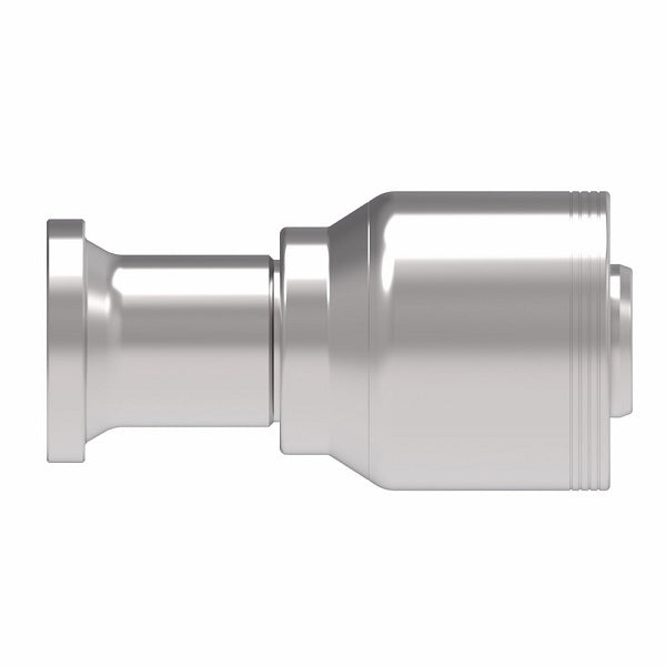 4S20FL20 Aeroquip by Danfoss | 4 Wire 4S SAE Code 61 Flange (FL) Crimp Fitting | -20 Code 61 Flange x -20 Hose Barb | Steel