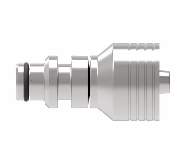 4S6SL6 Aeroquip by Danfoss | 4 Wire 4S Male Staplok (SL) Crimp Fitting | -06 Male Staplok x -06 Hose Barb | Steel