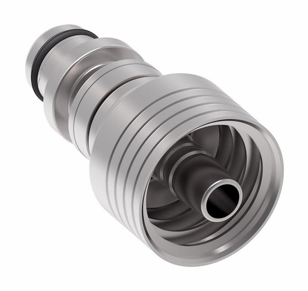 4S6SL6 Aeroquip by Danfoss | 4 Wire 4S Male Staplok (SL) Crimp Fitting | -06 Male Staplok x -06 Hose Barb | Steel