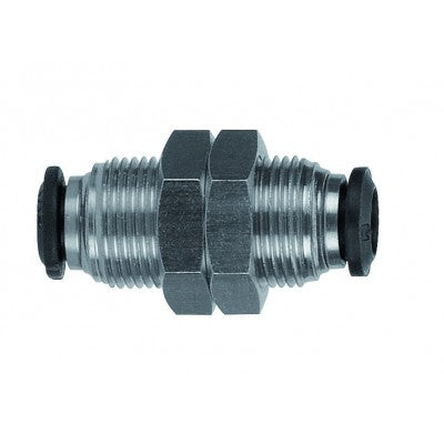 50050N-6 by AIGNEP | 50N Series | Bulkhead Union | 6mm | Pack of 10