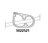 5022521 by NewAge | Pinch Clamp | Fits up to 1/4" Tubing O.D. | Polypropylene | Bag of 100
