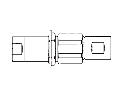 5110-10B by Danfoss | 5100 Series Complete | 1/2"-14 Female NPT Valved w/ Flange Quick Disconnect Coupling | Brass