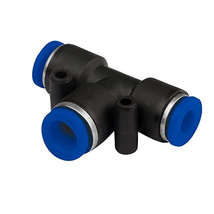 PCNY2603-05-05-05 by Brennan Inc. | -05 Tube x -05 Tube x -05 Tube | Tee | Glass Reinforced Nylon
