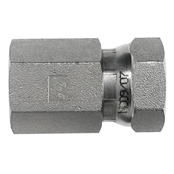 1405-08-08 by Brennan Inc. | -08 Female Pipe x -08 Female Pipe Swivel | Straight | Steel