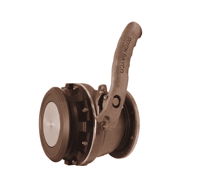 5204NG Dixon Valve Aluminum Load/Unload API Valve, without Sight Glass, Fixed Handle, Baylast Seal - 7in Length