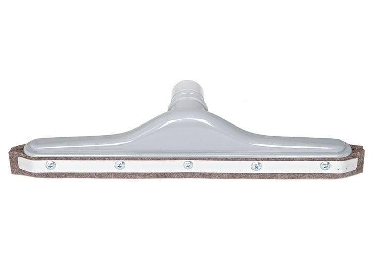 5325 by Flexaust | Felt Blade Floor Tool | Neck Size: 1-1/2" | 14" Width | Gray | Type 2 | ABS Plastic