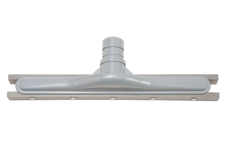534 by Flexaust | Fiber Blade Squeegee Tool | Neck Size: 1-1/2" | 14" Width | Gray | Type 1 | ABS Plastic