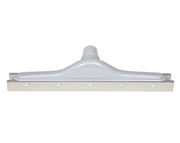 5345 by Flexaust | Fiber Blade Squeegee Tool | Neck Size: 1-1/2" | 14" Width | Gray | Type 2 | ABS Plastic