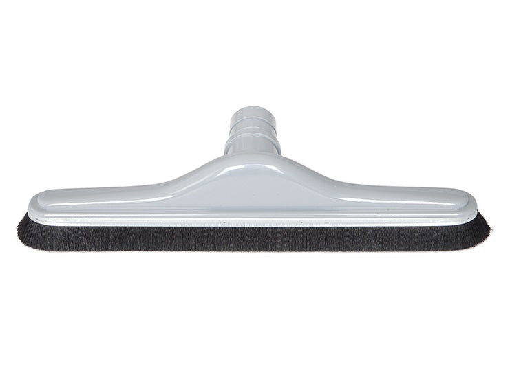 535 by Flexaust | Nylon (Medium) Bristle Floor Brush | Neck Size: 1-9/16" | 14" Width | Gray | Type 1 | ABS Plastic