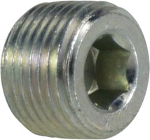 5406HHP6 by Midland | Hydraulic Hollow Hex Plug | 3/8" Male Pipe | Steel