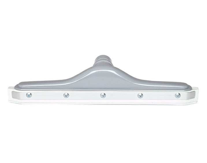 5455BN by Flexaust | White Buna-N Blade Squeegee Tool | Neck Size: 1-1/2" | 14" Width | Gray | Type 2 | ABS Plastic