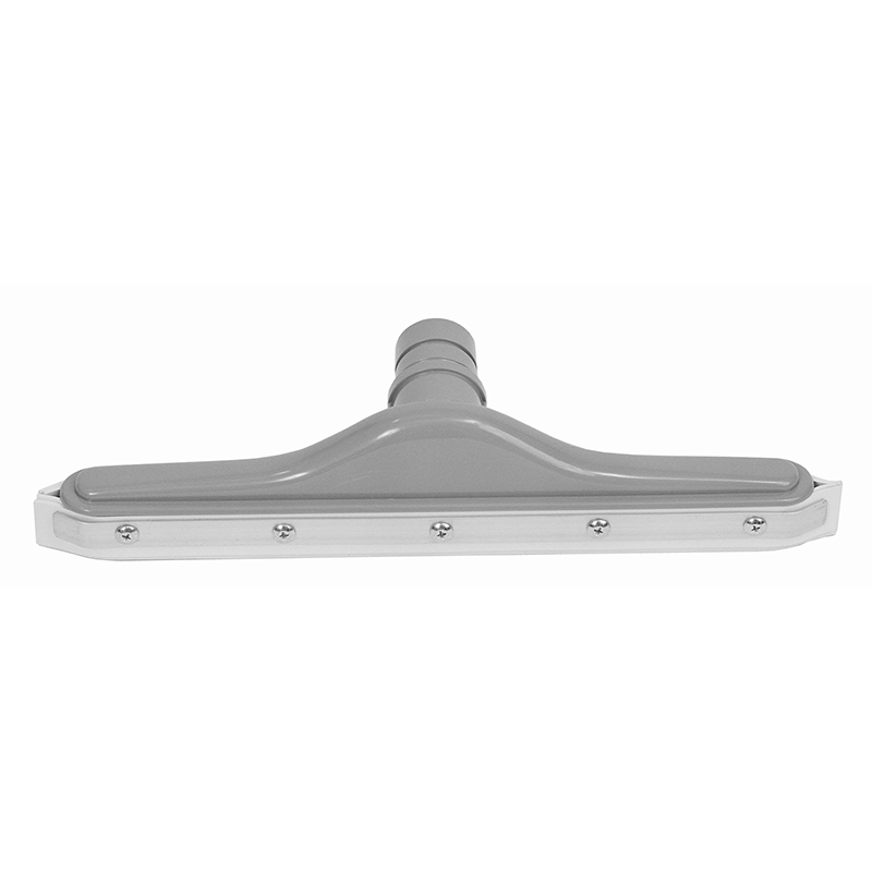 545BN by Flexaust | White Buna-N Blade Squeegee Tool | Neck Size: 1-1/2" | 14" Width | Gray | Type 1 | ABS Plastic