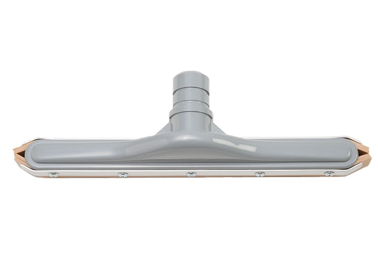 545NR by Flexaust | Beige Natural Rubber Blade Squeegee Tool | Neck Size: 1-9/16" | 14" Width | Gray | Type 1 | ABS Plastic