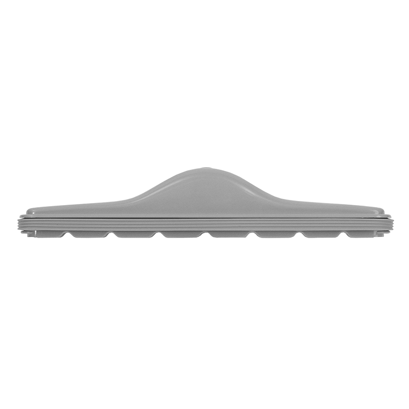 5465 by Flexaust | Scallop Face Carpet Tool | Neck Size: 1-1/2" | 14" Width | Gray | Type 2 | ABS Plastic
