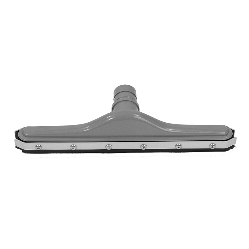 547 by Flexaust | Thermoplastic Elastomer (TPE) Blade Squeegee Tool | Neck Size: 1-1/2" | 14" Width | Gray | Type 1 | ABS Plastic