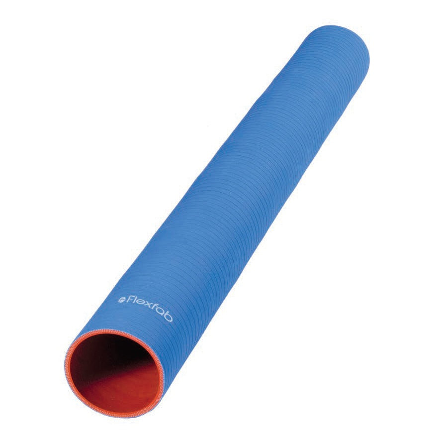 5515-600X12 by FlexFab | Series 5515 | 3-ply Coolant Hose | 6.00" x 6.32" OD | Blue | 12ft Length