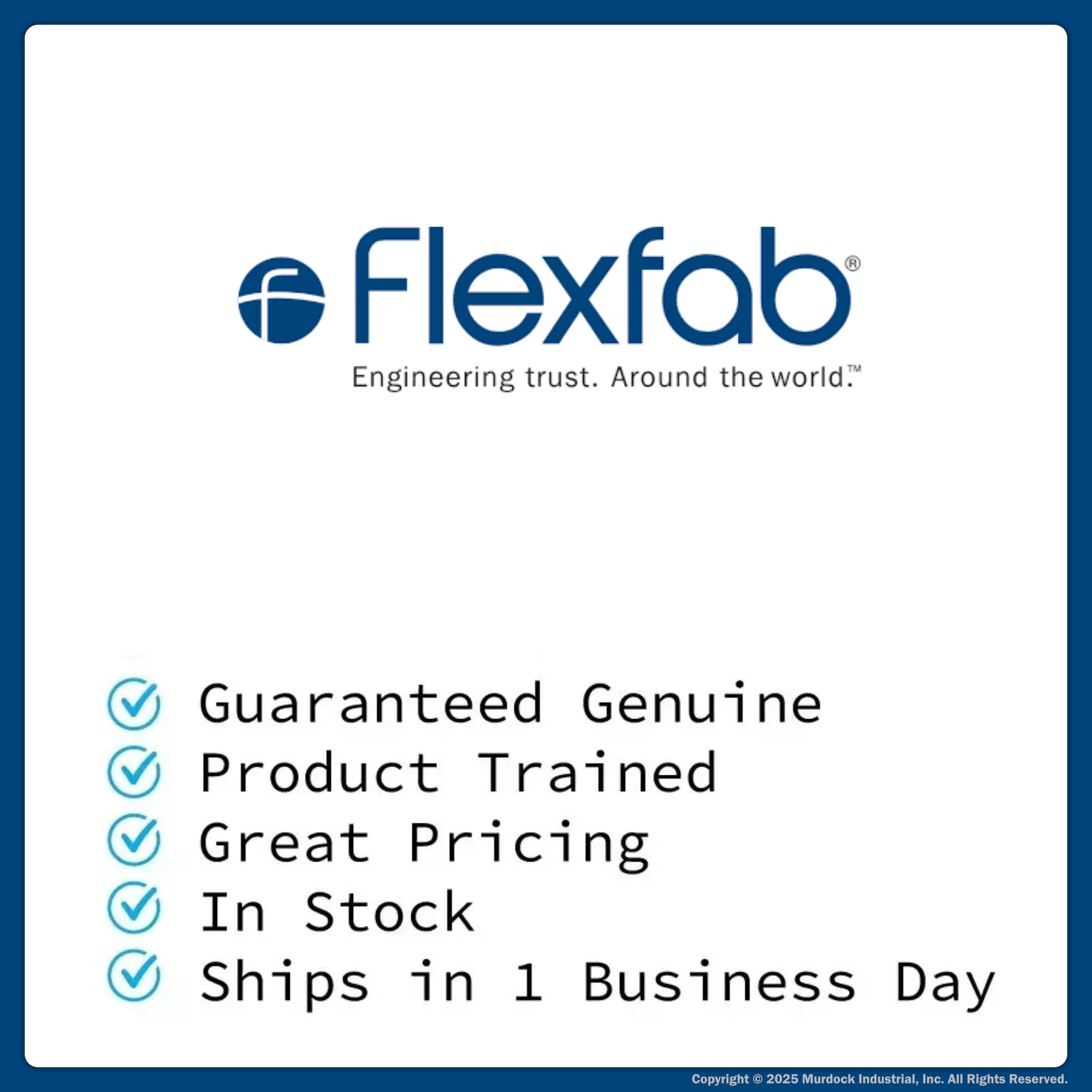 5526-062x50 by FlexFab | Series 5526 | 1-ply Standard Heater Hose | 0.63" ID | 0.96" OD | Blue | 50ft Boxes