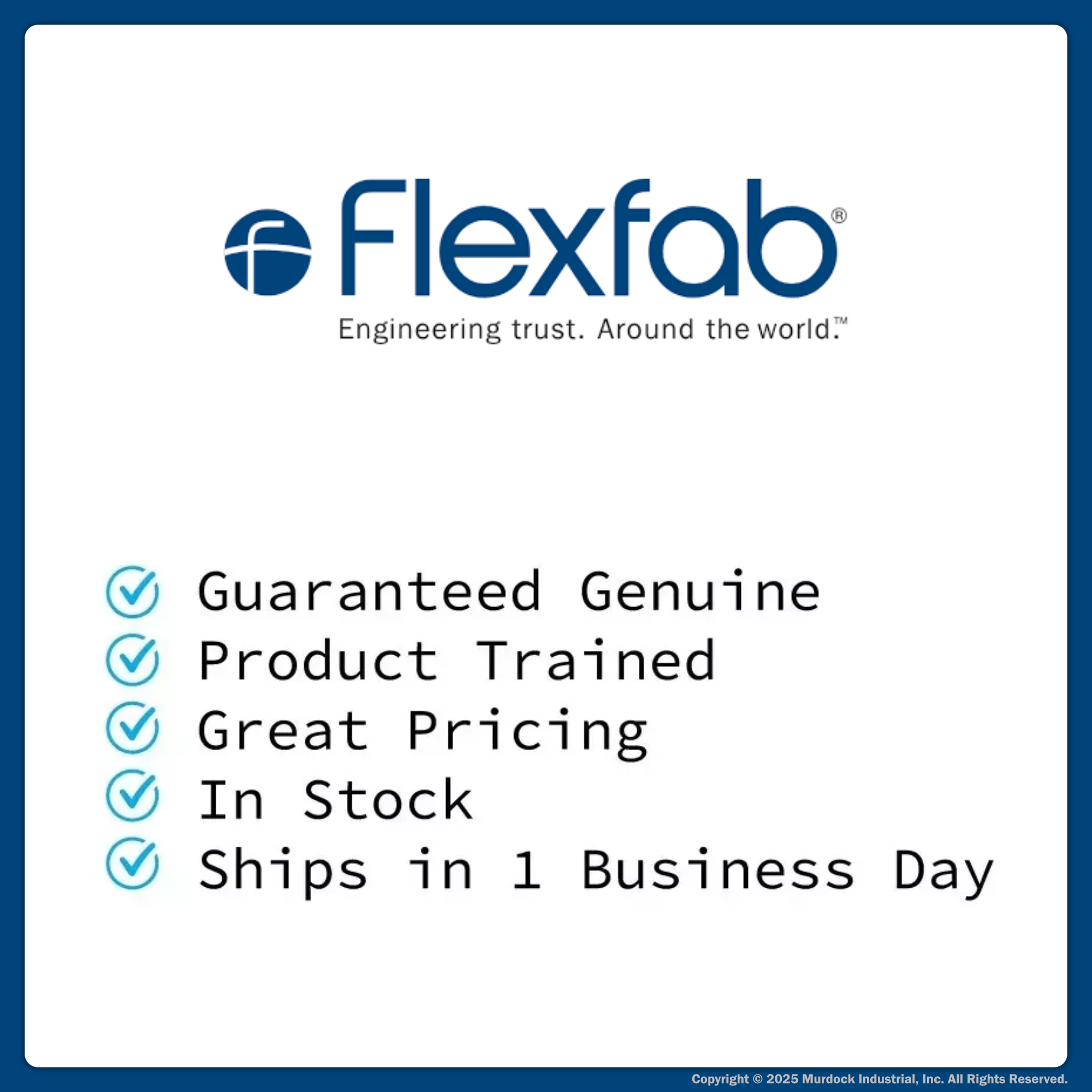 5526-075x25 by FlexFab | Series 5526 | 1-ply Standard Heater Hose | 0.75" ID | 1.08" OD | Blue | 25ft Boxes