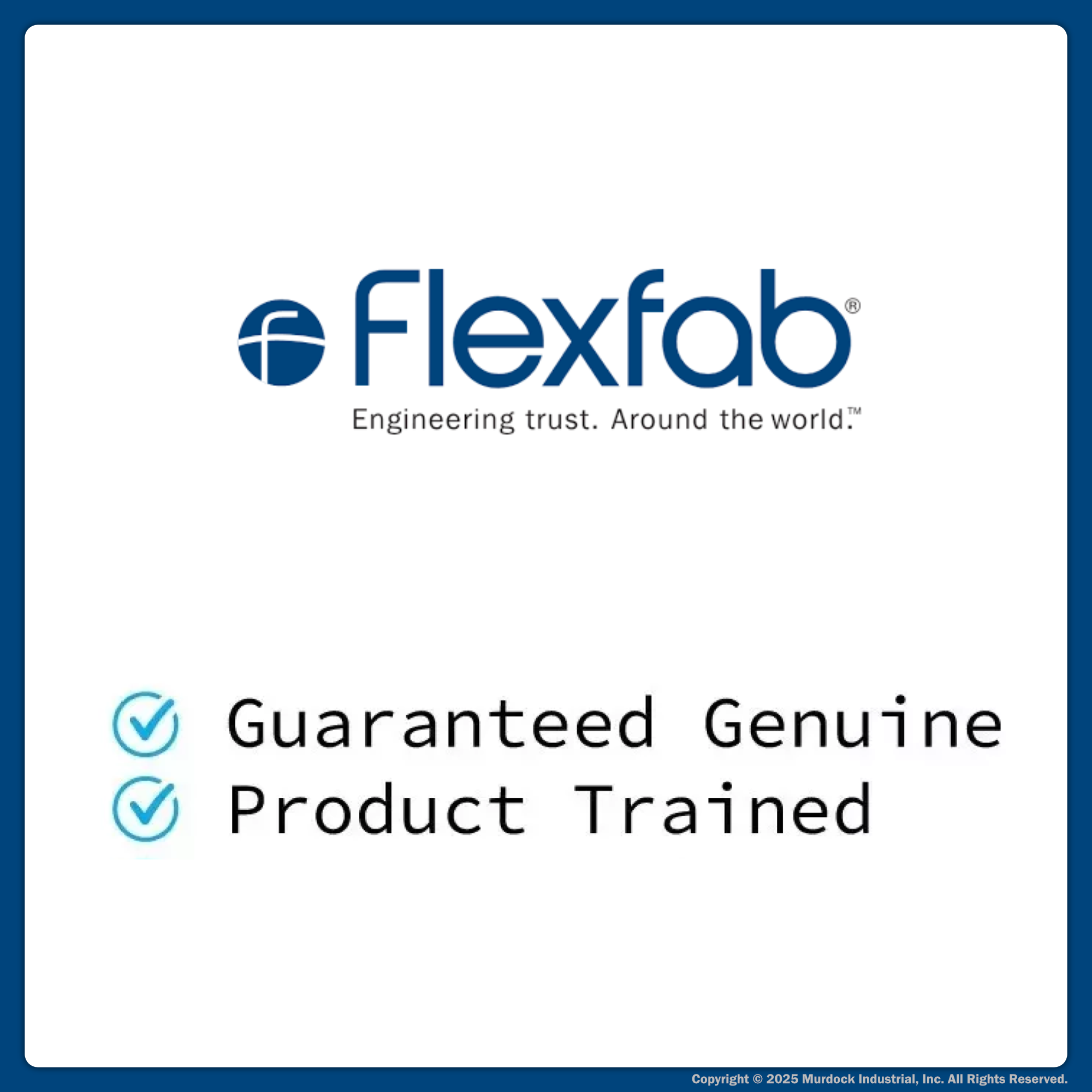 5526-125x50 by FlexFab | Series 5526 | 1-ply Standard Heater Hose | 1.25" ID | 1.58" OD | Blue | 50ft Boxes
