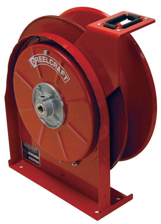 5600LP by Dixon Valve | Reelcraft® 5000 Series | Spring Driven Hose Reel - without Hose | 50ft of 1/4" or 35ft of 3/8" Hose Capacity | Steel