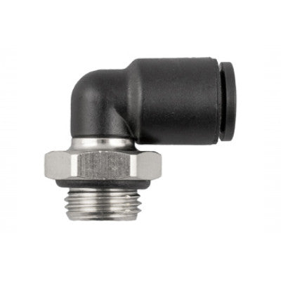 56115-3-M3 by AIGNEP | 55/56 Series | Mini Swivel | 3mm Tube x M3 Male | 90° Elbow | Pack of 10