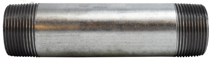56125 by Midland | Schedule 40 Welded Nipple | 1-1/4" Diameter x 4" Length | Galvanized Steel