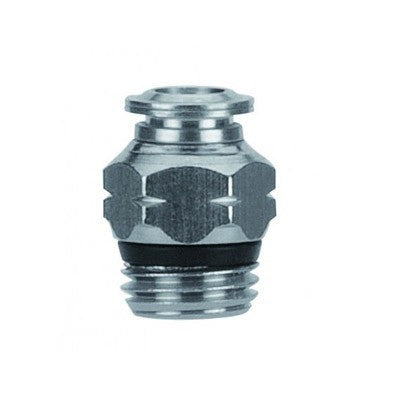 57000-12-1/4 by AIGNEP | 57 Series | Male Metal Release Collet | 12mm Tube x 1/4" Swift-Fit Male | Straight | Pack of 10