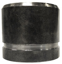 57222GBS by Midland | Schedule 40 Seamless Groove x Bevel Nipple | 4" Diameter x 3" Length | Black Steel