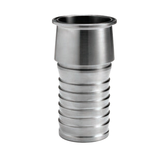 5761509 (15TCPM) PROGRIP™ by PT-Coupling | Type TCPM | Sanitary PM Internal Expansion Fitting | 1-1/2" Sanitary Tri-Clamp Body x 1-1/2" Hose Shank | 304 Stainless Steel