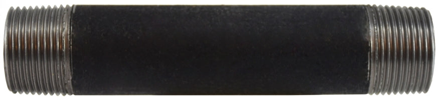 59101SMLS by Midland | Schedule 80 Extra Heavy Seamless Steel Pipe Nipple | 1" Diameter x 2" Length | Black Steel