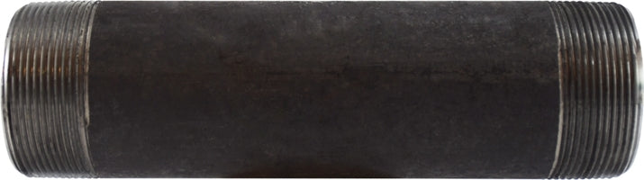 59169SMLS by Midland | Schedule 80 Extra Heavy Seamless Steel Pipe Nipple | 2" Diameter x 7" Length | Black Steel