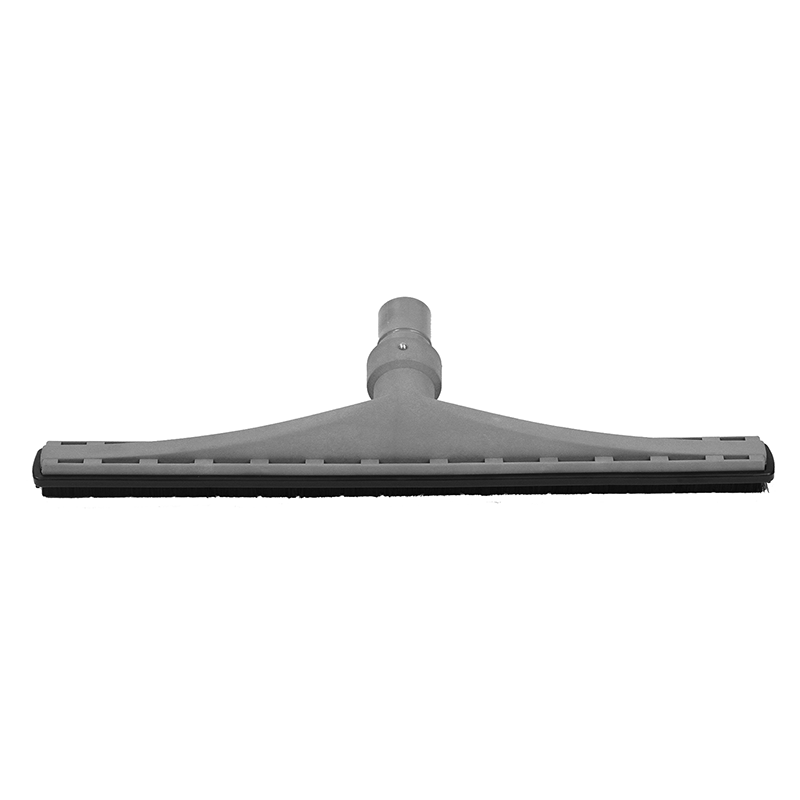 60835 by Flexaust | Notched Nylon (Medium) Bristle Floor Brush | Neck Size: 1-9/16" | 20" Width | Gray | Type 1 | ABS Plastic