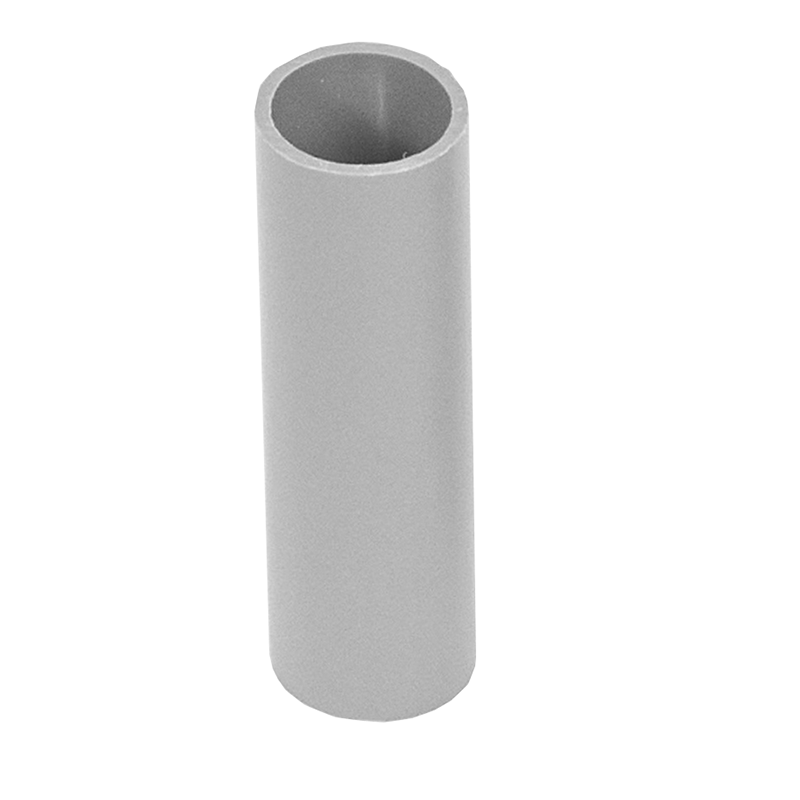610 by Flexaust | Hose Connector | 1-1/2" Hose ID | 5" Length | Gray | Plastic