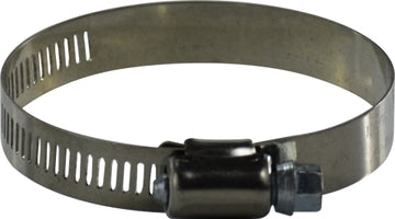 611164 by Midland | Metal Hose Band Clamp | 611 Series | 1/2" Width | ID Range: 1-3/4" to 10-3/4" | 201 Stainless Steel Band / Carbon Steel Screw