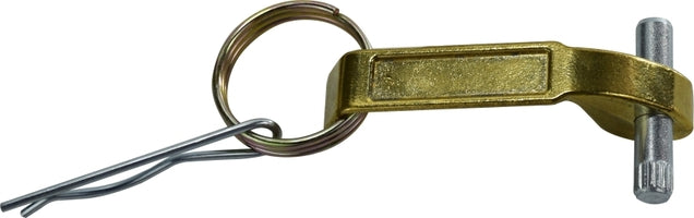61455 by Midland | Cam and Groove | Handle, Ring, and Pin | for 3/4" Couplings | Forged Brass