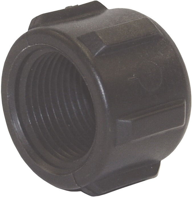 62250 by Dixon Valve | Pipe Cap | Schedule 80 | 3/4" Female NPT | Polypropylene