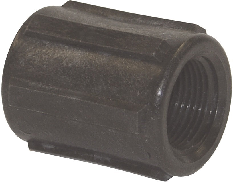 62241 by Dixon Valve | Female Pipe Coupling | Schedule 80 | 1-1/2" Female NPT | Polypropylene