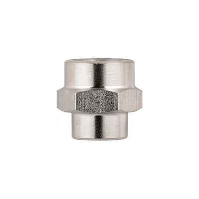 62310-1/2"-3/4 by AIGNEP | 60/62 Series | Reducing Female Coupler | 1/2" BSPP Female x 3/4" BSPP Female