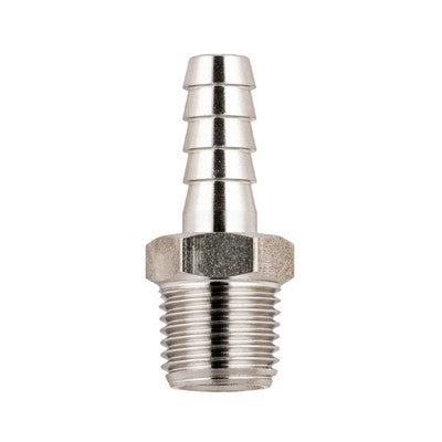 62340-10-3/8 by AIGNEP | 60/62 Series | Male Hose Barb Adapter | 10mm x 3/8" BSPT Male