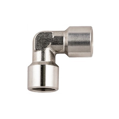 62510-1/8 by AIGNEP | 60/62 Series | 1/8" BSPP Female x 1/8" BSPP Female | 90° Elbow