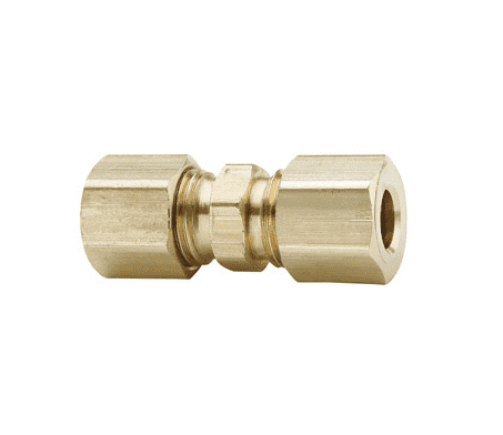 62C-02 Dixon Valve Brass Compression Fitting - Union - 1/8" Tube Size