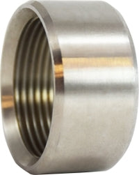 63774 (63-774) by Midland | 150# Stainless Steel Fitting | Half Coupling | 3/4" Female NPT | Straight | 316 Stainless Steel