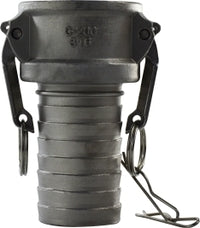 CGC-300-SS1 by Midland | Cam and Groove | Type C | 3" Female Coupler x 3" Hose Shank | 316 Stainless Steel
