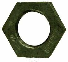 65703 by Midland | Malleable Iron #150 Fitting | Locknut | 1/2" Female NPT | Black Iron