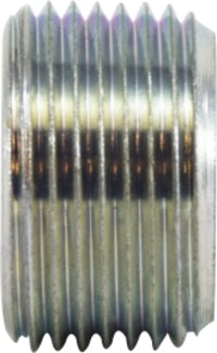 66709 (66-709) by Midland | Steel Fitting | Face Bushing | 3/4" Male NPTF x 1/2" Female NPTF | Straight | Zinc Plated Steel