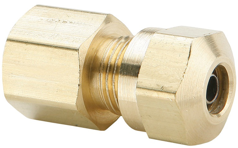 66NAB62 by Dixon Valve | Air Brake Fitting | Female Connector | 1/8" Female NPT x 3/8" Tube Size | Brass