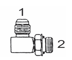 6801 6x6-NWO by Couplamatic | Hydraulic Adapter | 9/16-18 Male JIC x 9/16-18 Male O-Ring | 90° Elbow