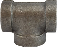 69255 by Midland | Extra Heavy Malleable Iron 300# Fitting | 1" Female NPT x 1" Female NPT x 1" Female NPT | Tee | Black Iron